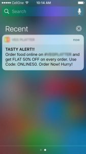 Mart Marketing Notification 