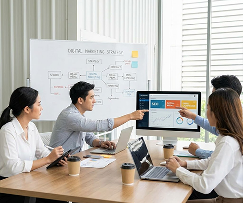 Digital marketing strategy for businesses