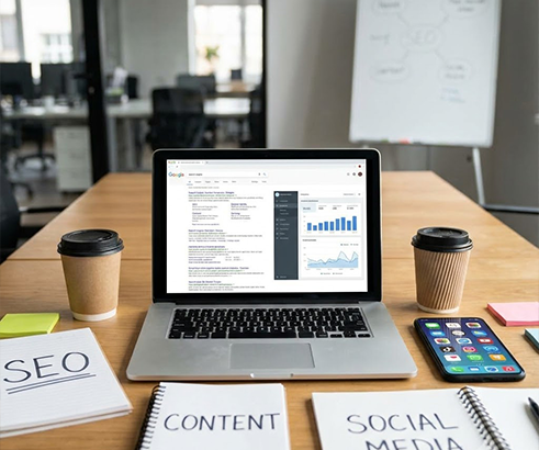 Search engine optimization and digital marketing